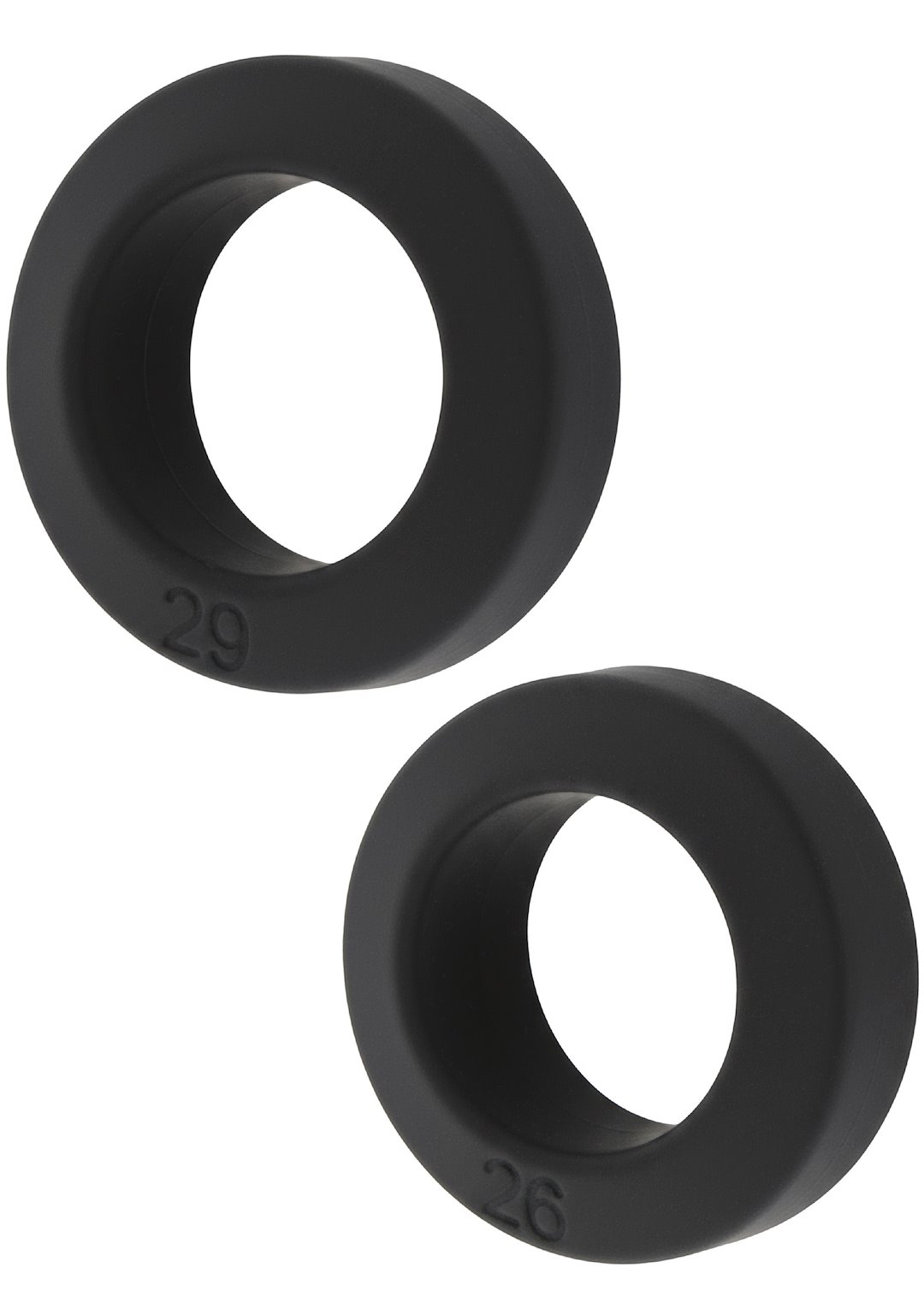 Hidden Desire - Double Stackers C-Rings 2 Pcs Set