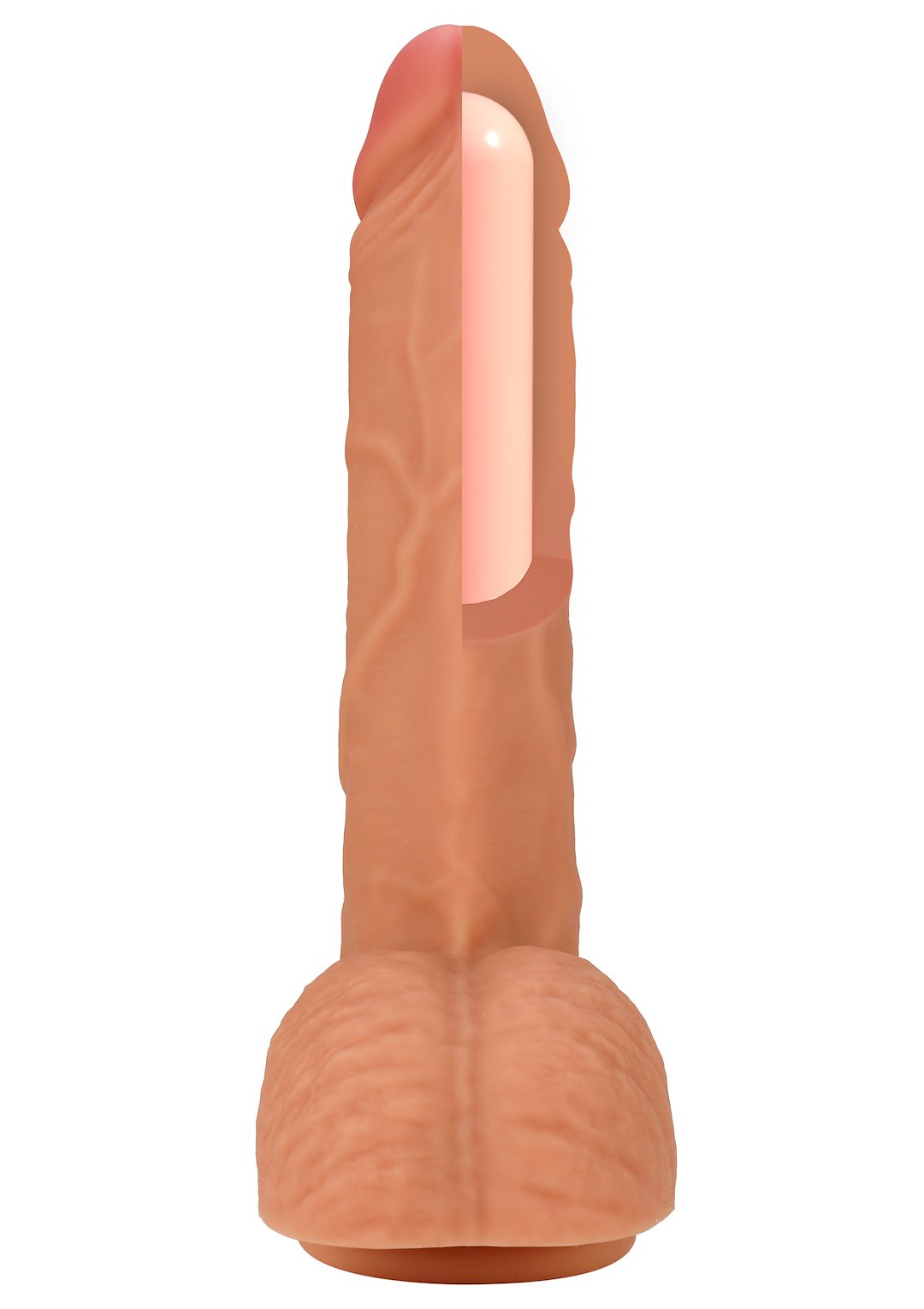 Hidden Desire - Realistic Dildo Liquid Silicone 23 cm — zdjęcie 4