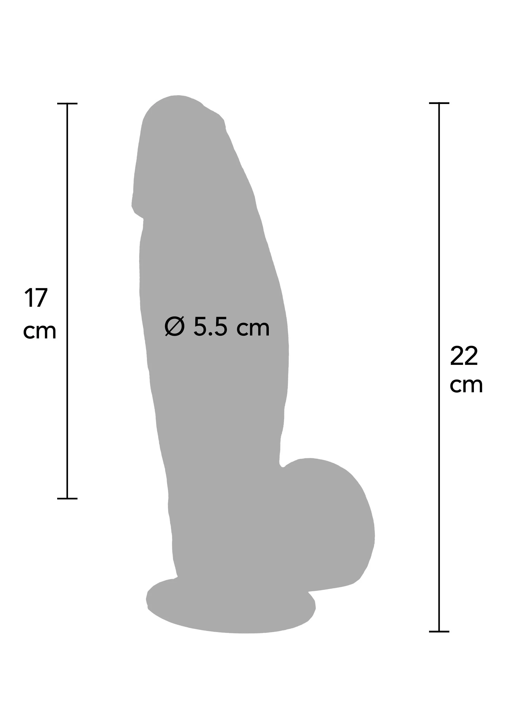 Hidden Desire - Ultra Realistic Dildo Silicone 22 cm