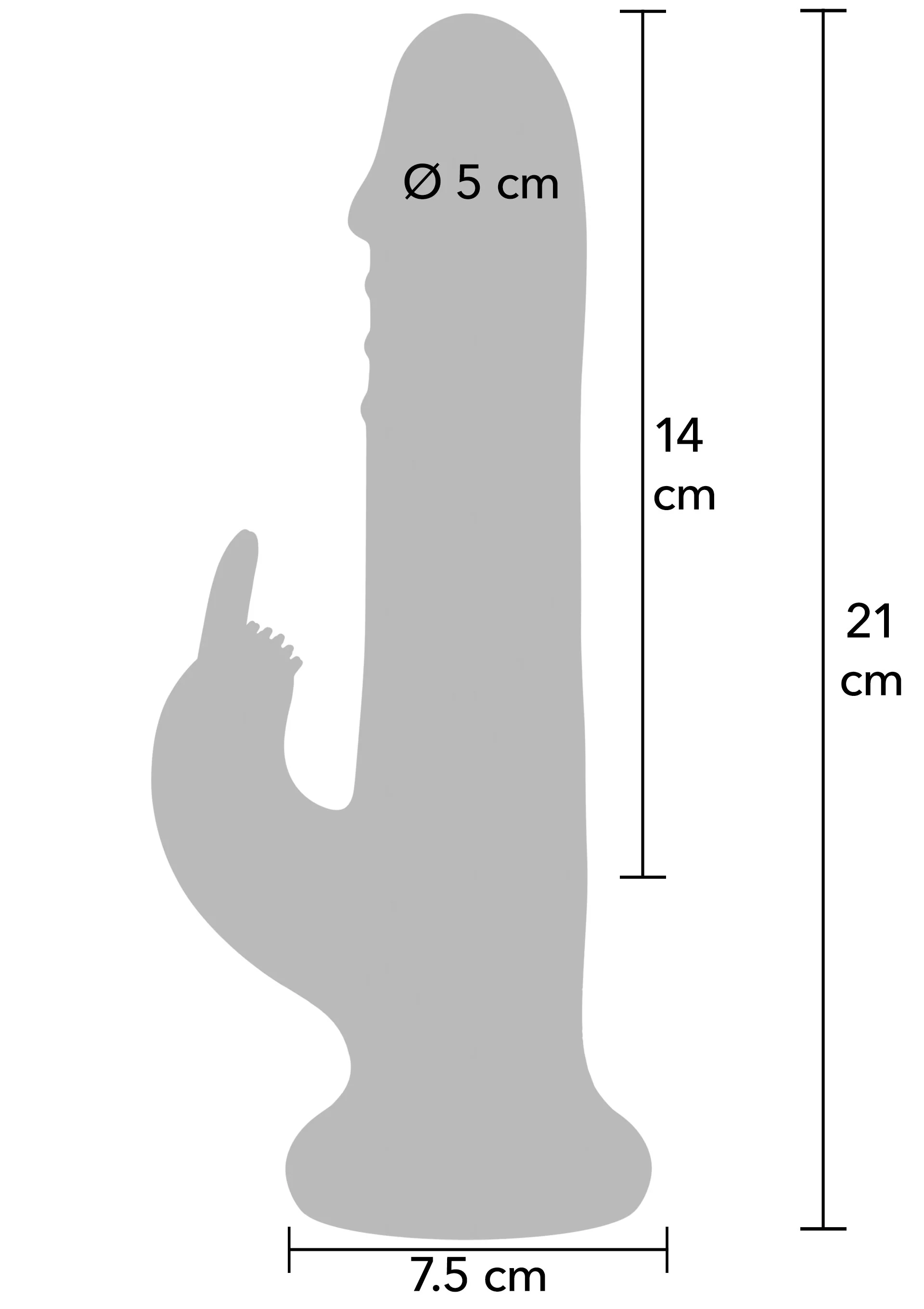 Playhouse - Rotating Beads Rabbit Vibrator — zdjęcie 2