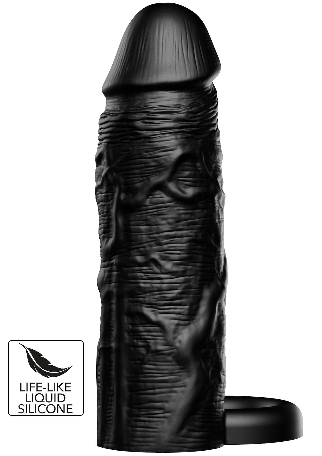 Hidden Desire - Penis Sleeve Liquid Silicone Ring 15 cm — zdjęcie 3