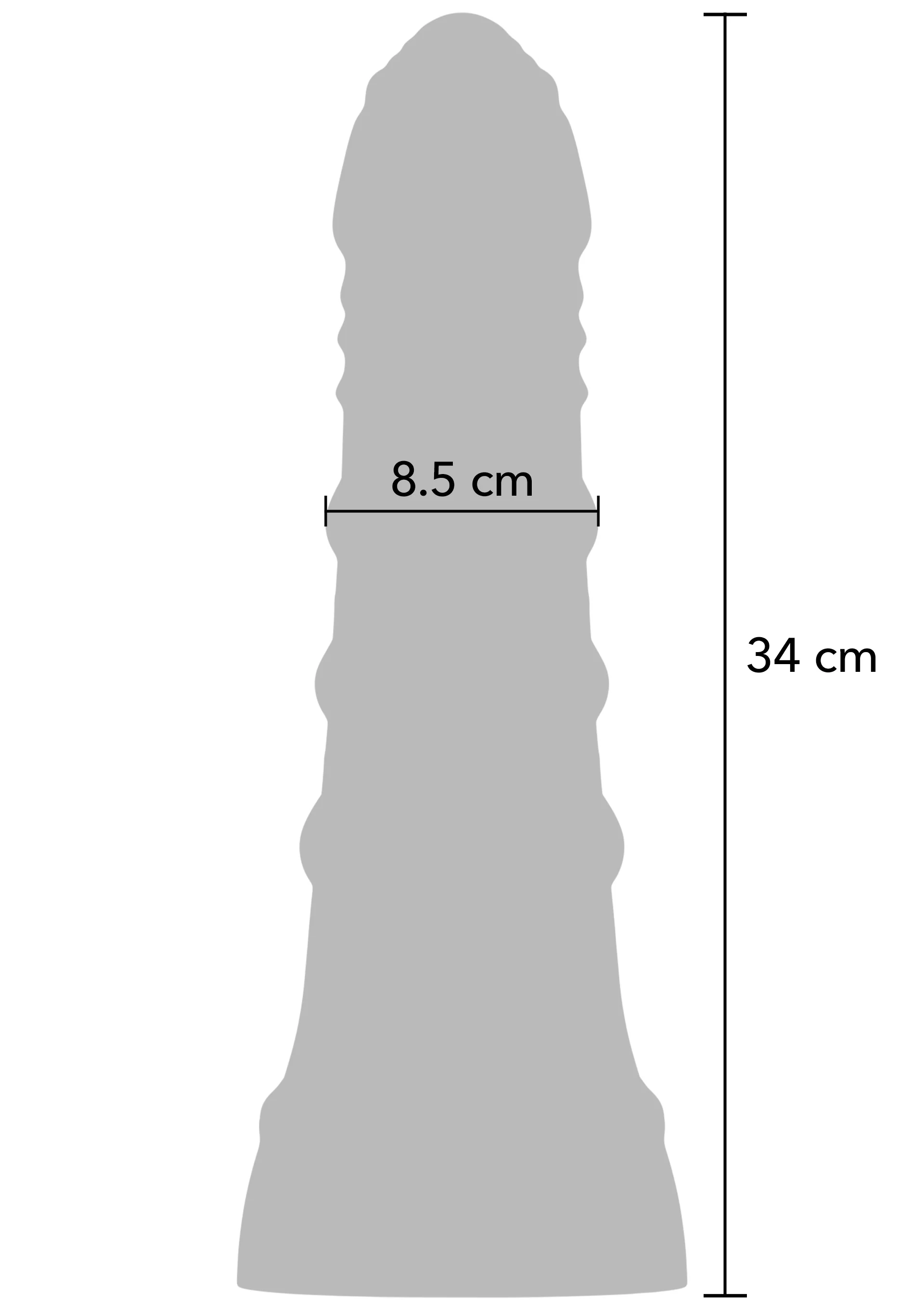 Hidden Desire - Big Boys Dong PVC 34 cm — zdjęcie 4