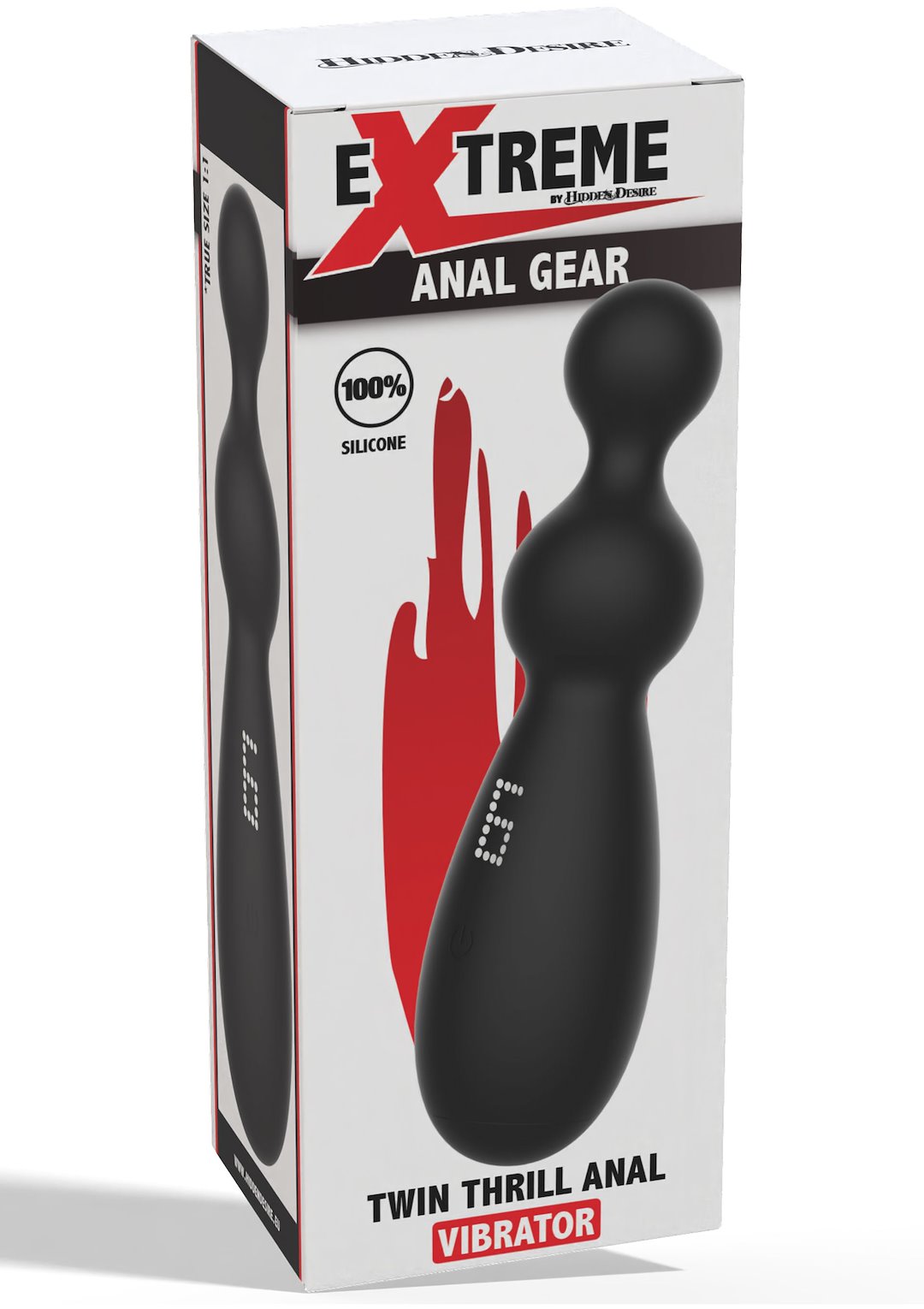 Hidden Desire - Twin Thrill Anal Vibrator