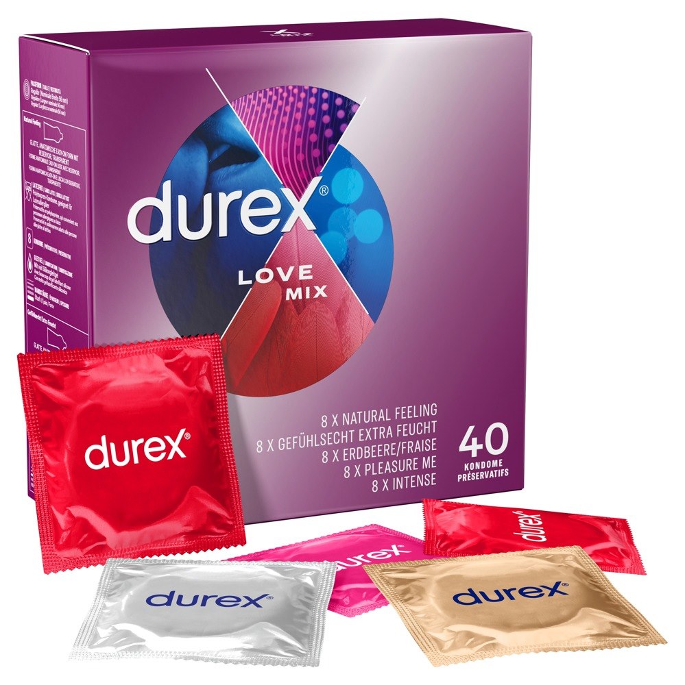 Durex Love Mix Pack of 40 — zdjęcie 2