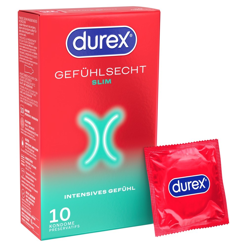 Durex Gefühlsecht Slim x 10 — zdjęcie 2