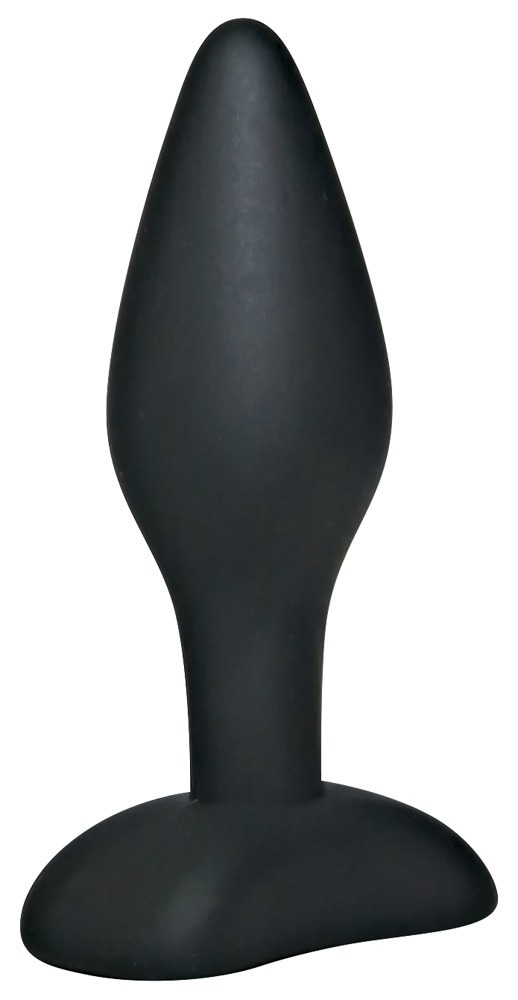 Korek analny silikonowy 9 cm Black Velvets — zdjęcie 2