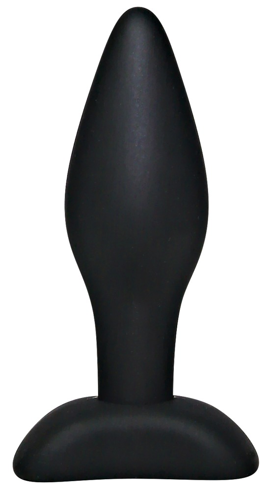 Korek analny silikonowy 9 cm Black Velvets — zdjęcie 3