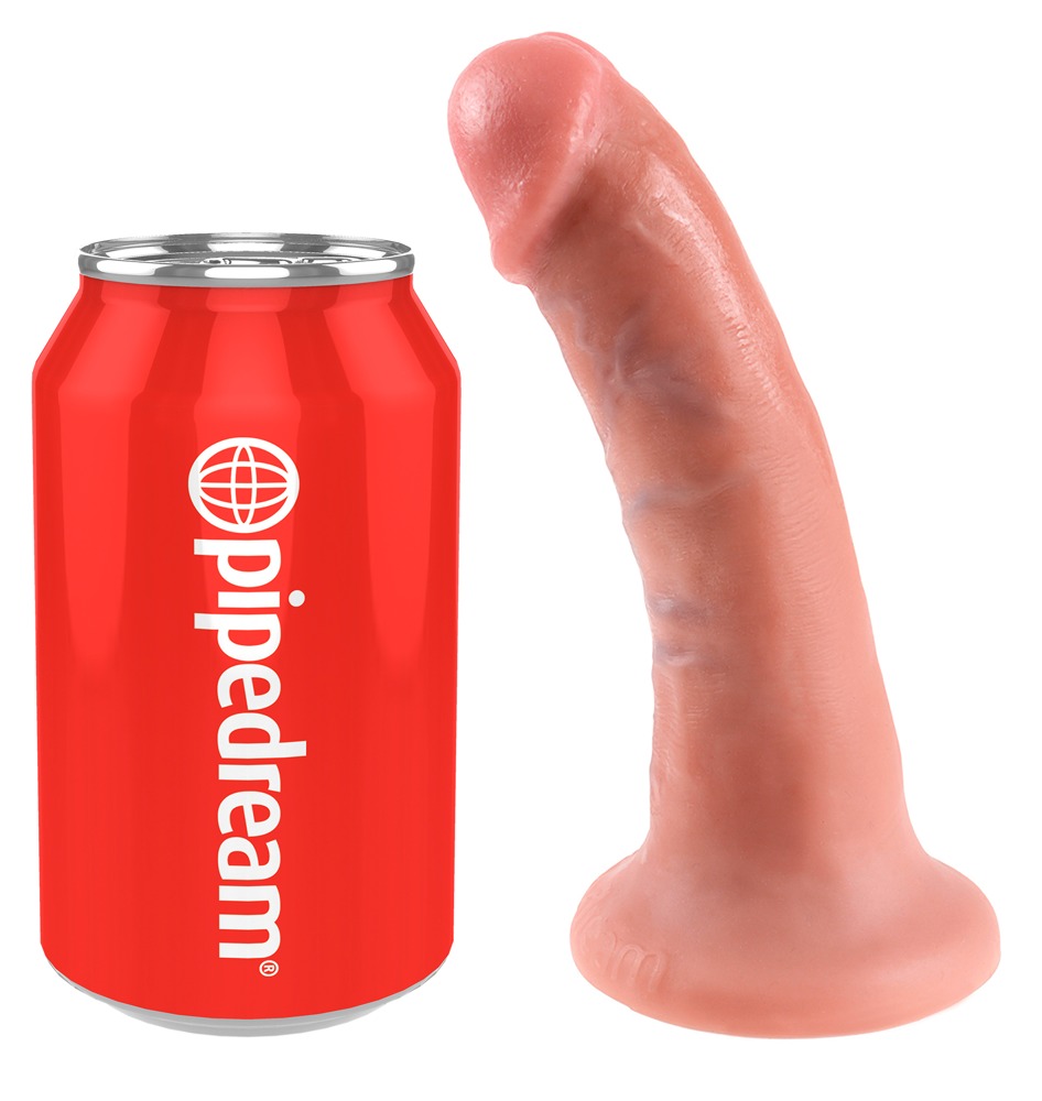 Dildo z przyssawk¹ 17 cm King Cock — zdjęcie 2
