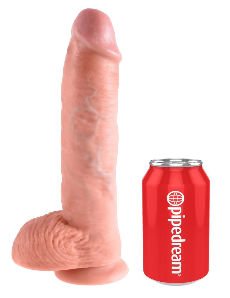 Dildo z przyssawk¹ d³. 26 cm King Cock — zdjęcie 2