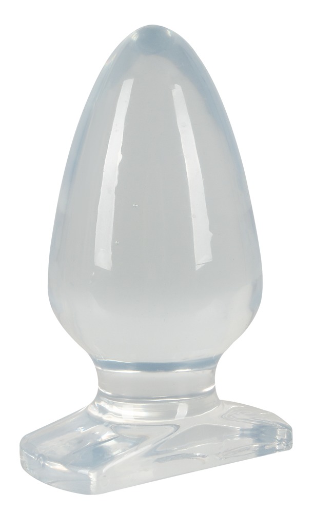 Korek analny 13 cm Crystal Clear — zdjęcie 2