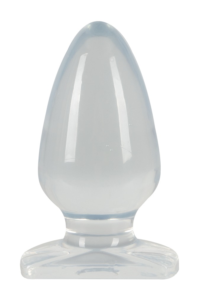 Korek analny 13 cm Crystal Clear — zdjęcie 3