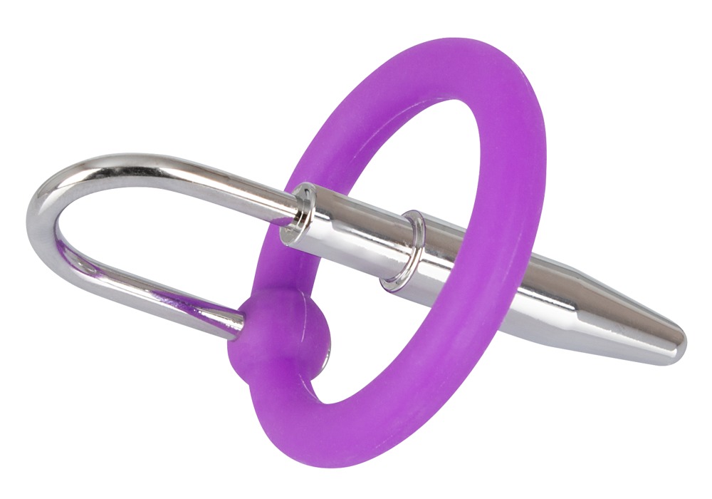 Penisplug - Dilator z piercieniem — zdjęcie 3