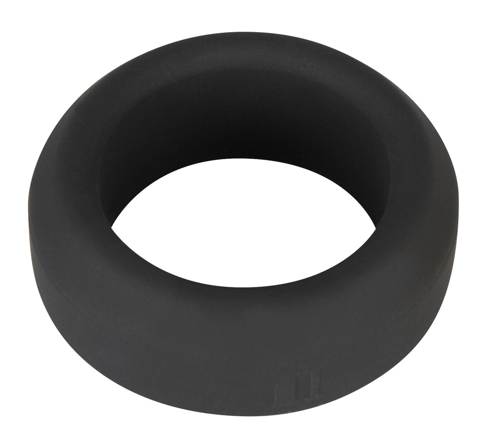 Silikonowy piercieñ na penisa Black Velvets 2,6cm — zdjęcie 2