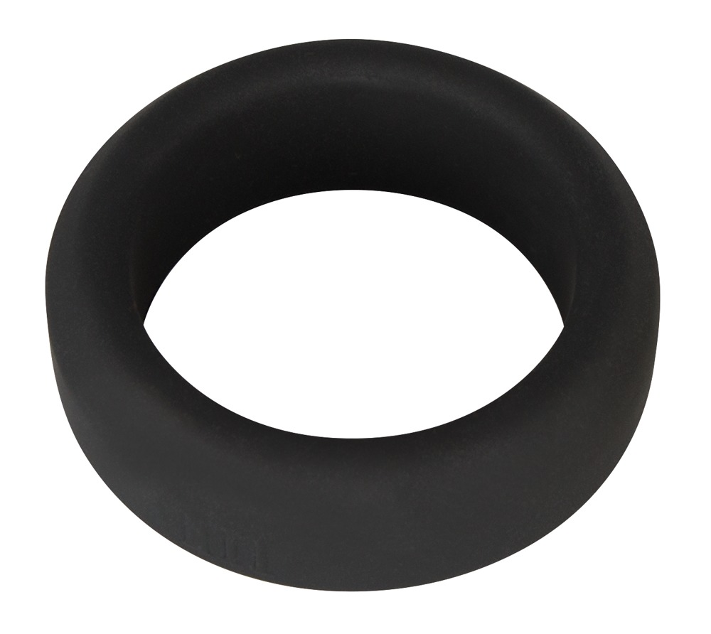 Silikonowy piercieñ na penisa Black Velvets 3,2cm — zdjęcie 2