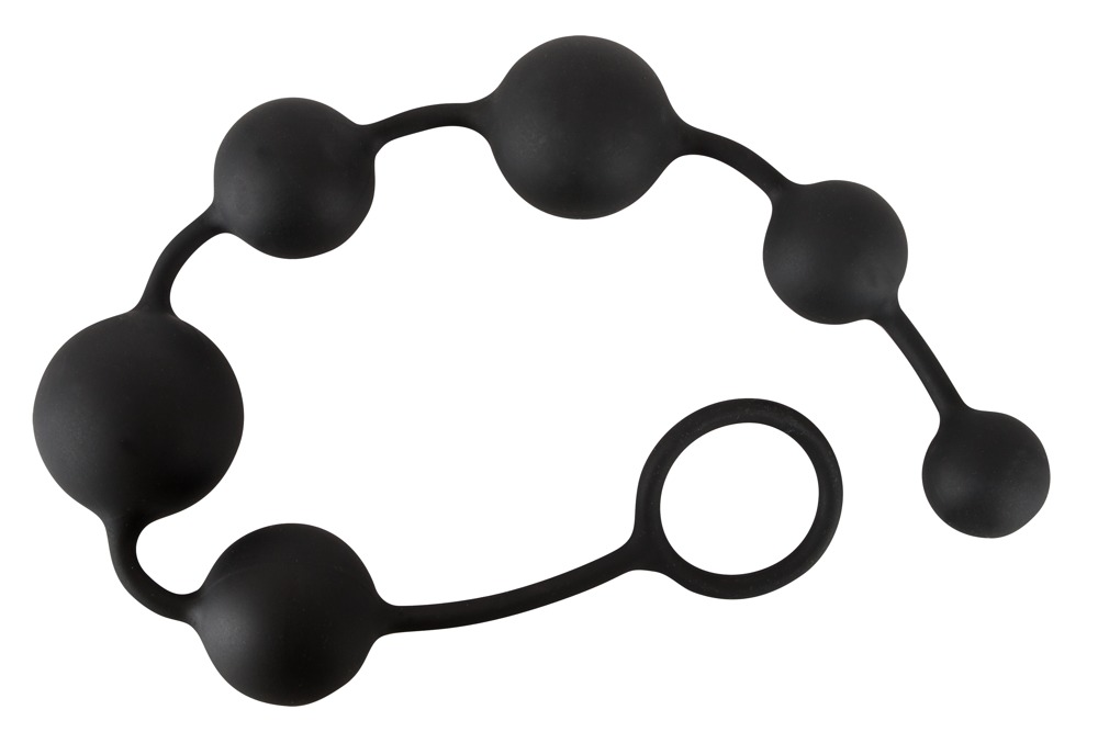 Koraliki analne silikonowe 40 cm Black Velvets — zdjęcie 2