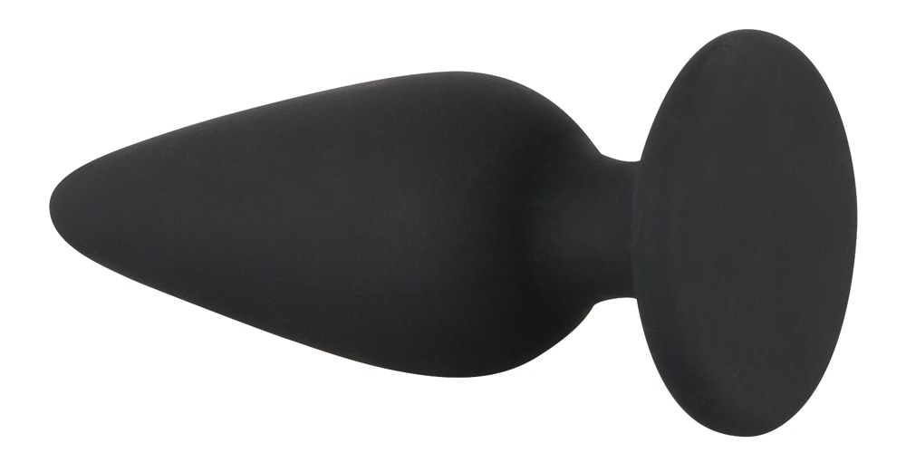 Korek analny silikonowy 7,8 cm Black Velvets — zdjęcie 3