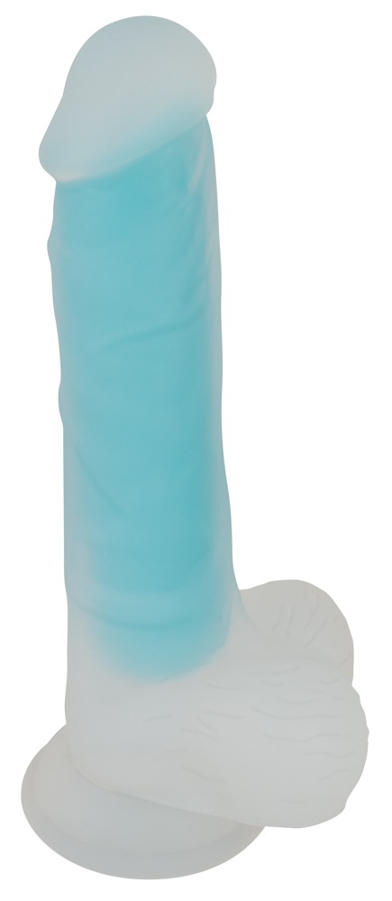 You2Toys - Dildo z przyssawk¹ Glow in the Dark 20,5 cm — zdjęcie 2