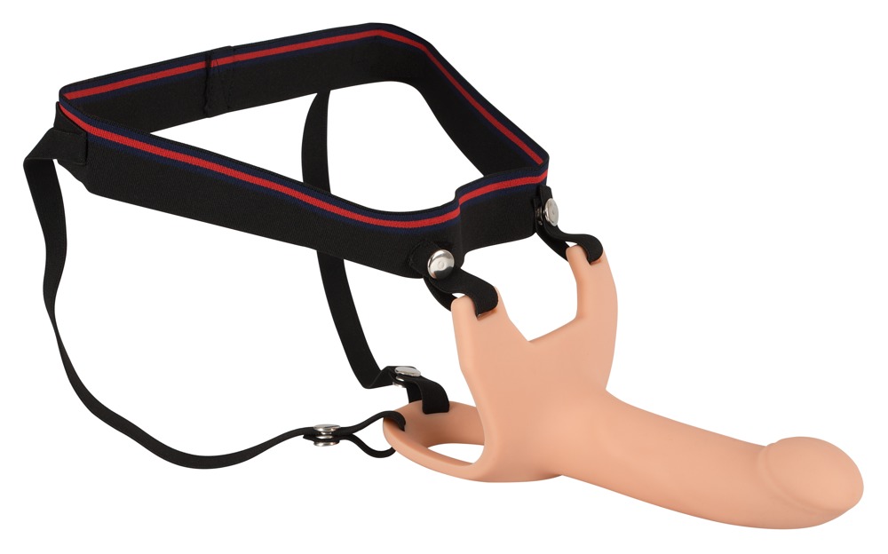 You2Toys - Silikonowy Strap-on +5cm — zdjęcie 2