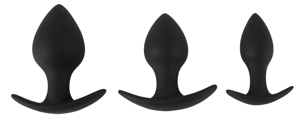 Black Velvets - Korki analne zestaw treningowy 3 szt. — zdjęcie 2