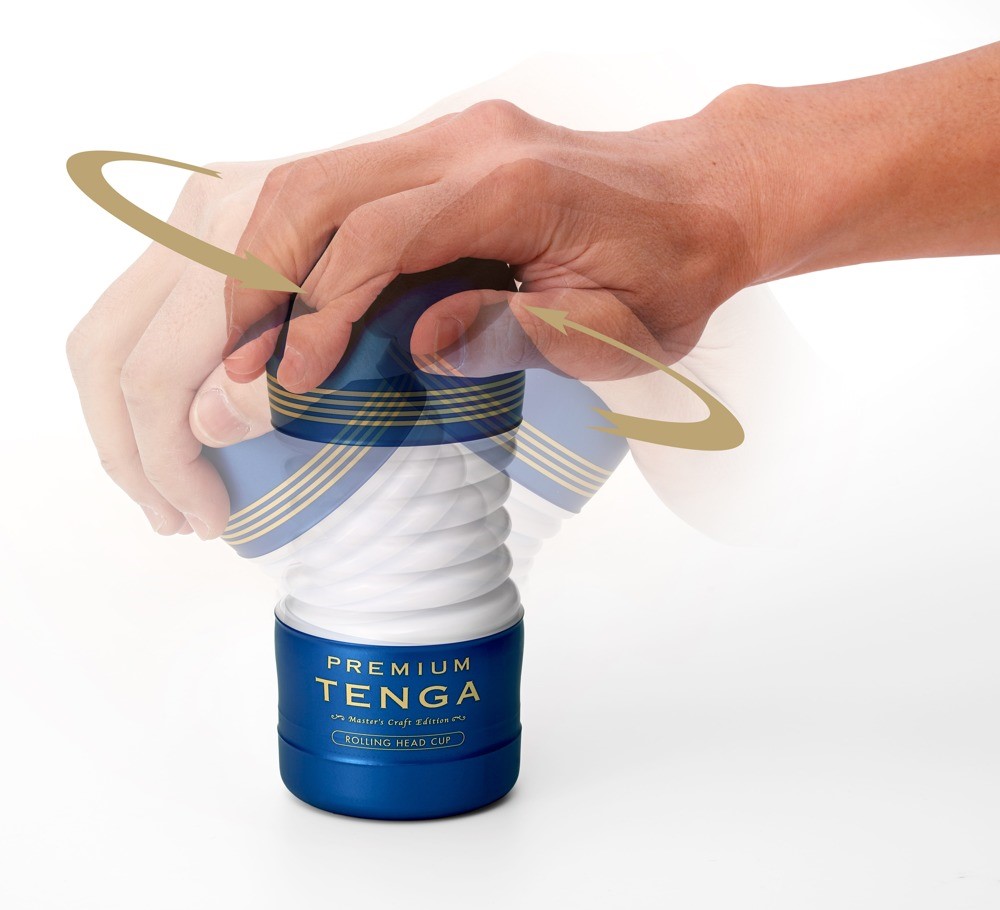 Masturbator Premium Rolling Head Cup Tenga — zdjęcie 3