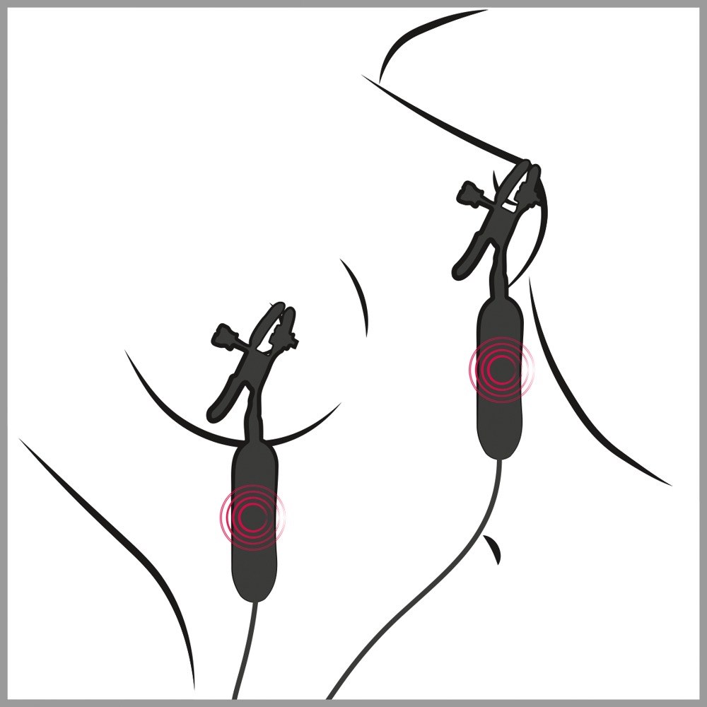 Fetish Fantasy Series - FFS Vibrating Nipple Clamps — zdjęcie 4