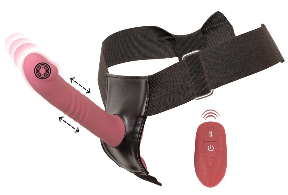 You2Toys - Your Strap-On Vibrator Pink — zdjęcie 2