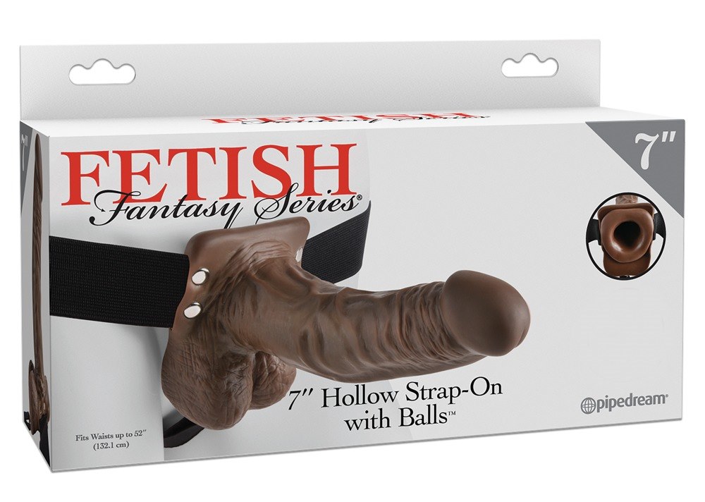 Fetish Fantasy Series - FFS 7 Hollow Strap-On with Bal