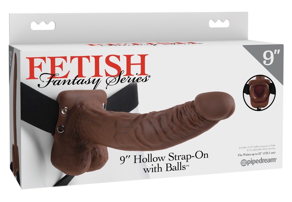 Fetish Fantasy Series - FFS 9 Hollow Strap-On with Bal