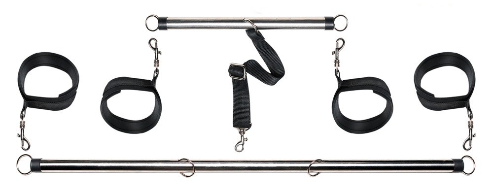 Fetish Fantasy Series - FFS Spread'em Bar and Cuff Set — zdjęcie 2