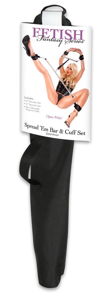 Fetish Fantasy Series - FFS Spread'em Bar and Cuff Set