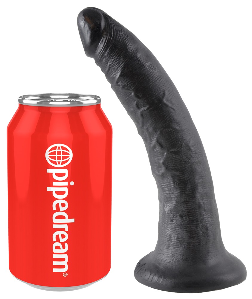 Dildo z przyssawk¹ 18 cm King Cock — zdjęcie 2