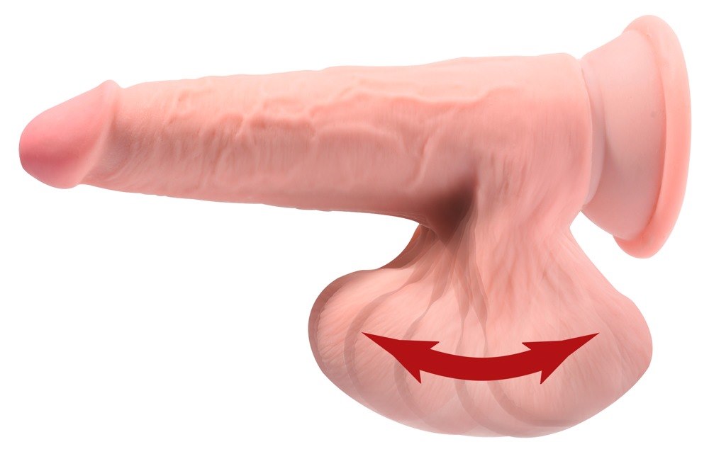 King Cock Plus - Dildo Triple Density 3D z przyssawk¹ 15,2 cm King Cock — zdjęcie 4