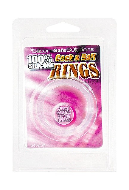 NMC - Cock and Ball Silicon Ring 45mm