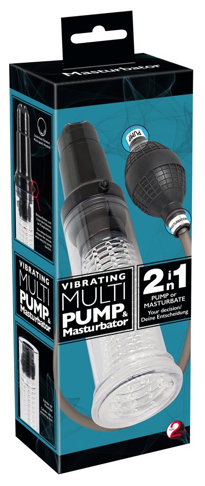 You2Toys - Pompka do penisa z wibracjami + masturbator