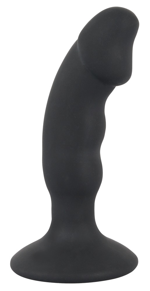 Korek analny silikonowy z wibracjami 14 cm Black Velvets — zdjęcie 2