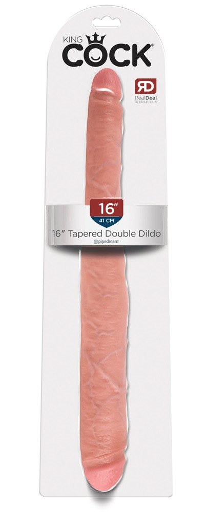 Dildo dwustronne 40,6cm King Cock
