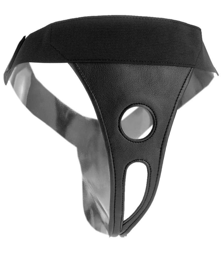 Fetish Fantasy Series - FFS Crotchless Harness Black — zdjęcie 2