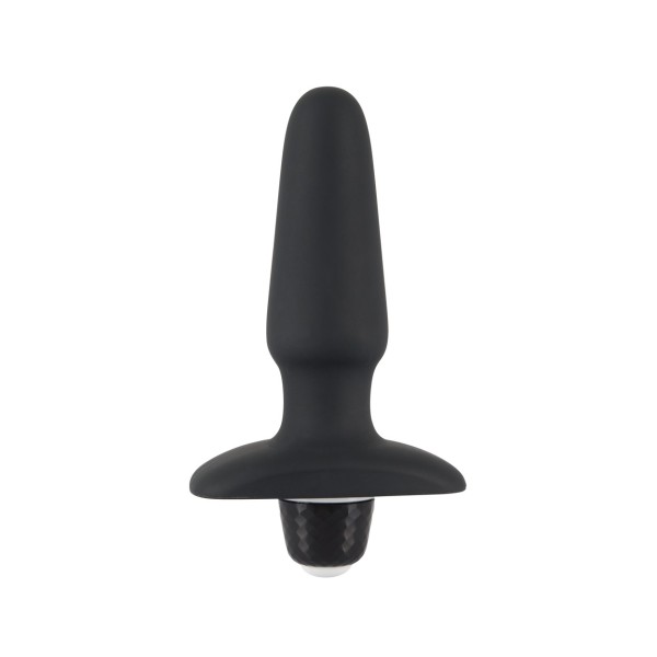 Korek analny silikonowy z wibracjami 10 cm Sweet Smile — zdjęcie 2