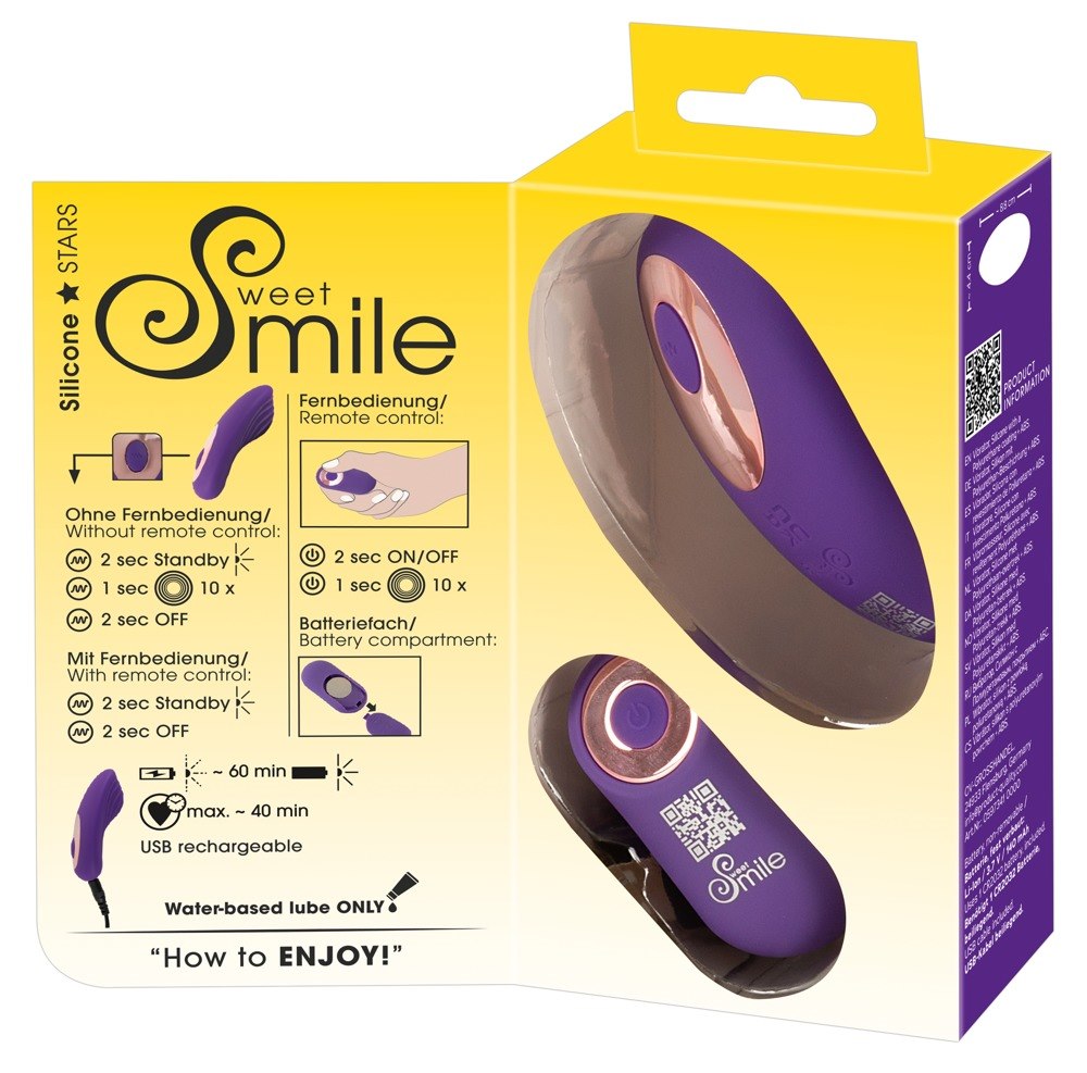 Sweet Smile Wibrator typu lay-on — zdjęcie 4