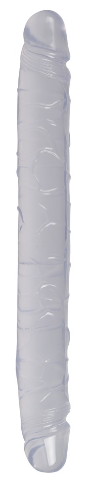 Dildo dwustronne 34 cm Crystal Clear — zdjęcie 3