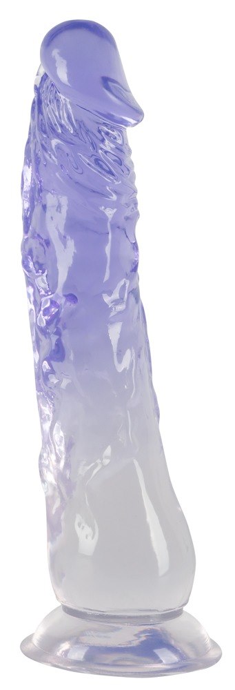 Dildo z przyssawk¹ 22,5 cm Crystal Clear — zdjęcie 3