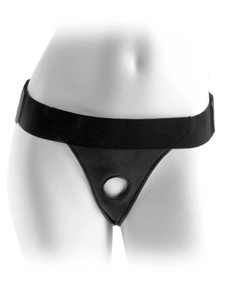 Fetish Fantasy Series - FFS Crotchless Harness Black — zdjęcie 3