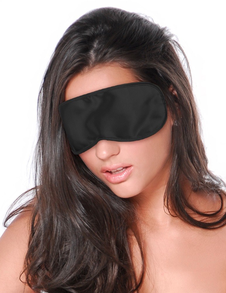 Fetish Fantasy Series - FFS Satin Love Mask Black — zdjęcie 3