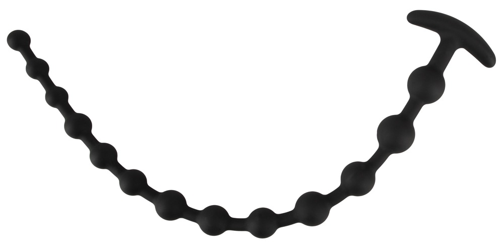Black Velvets Anal Beads Silicon — zdjęcie 4