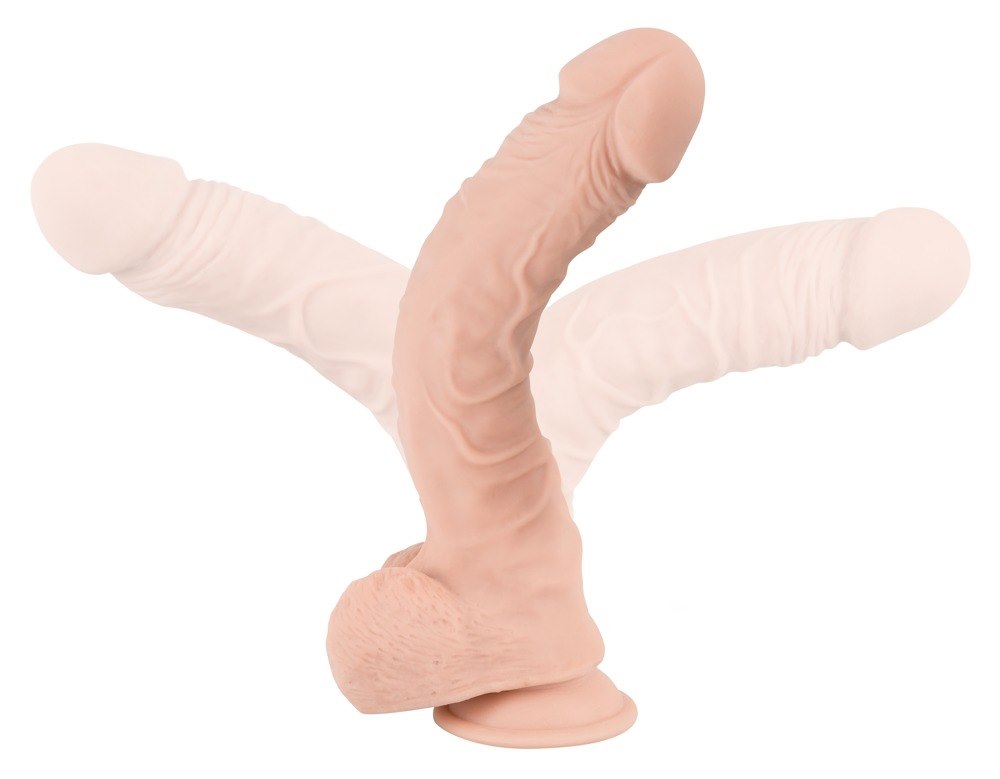 Dildo z przyssawk¹ 29,5 cm Nature Skin — zdjęcie 4