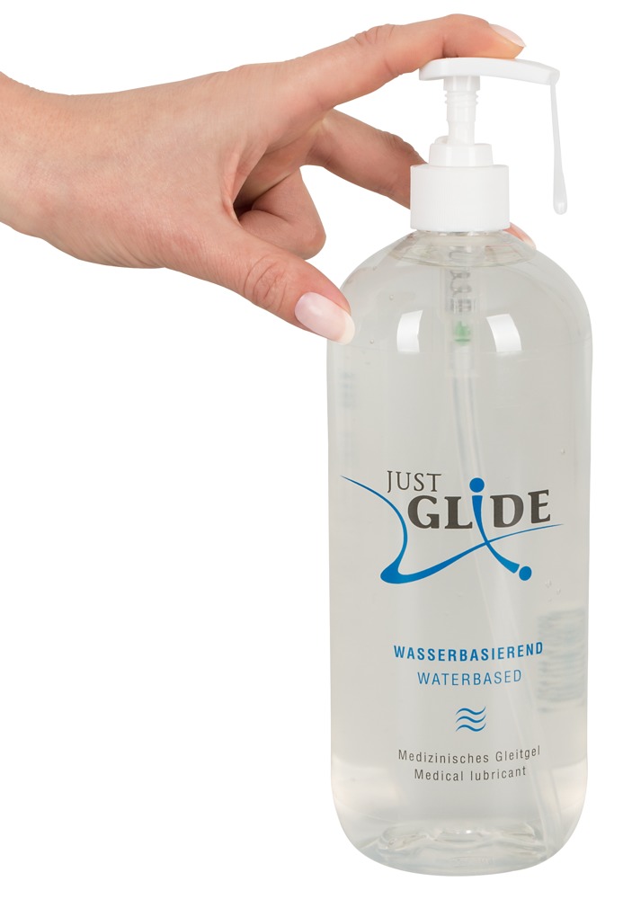 Lubrykant na bazie wody 1000ml Just Glide — zdjęcie 4