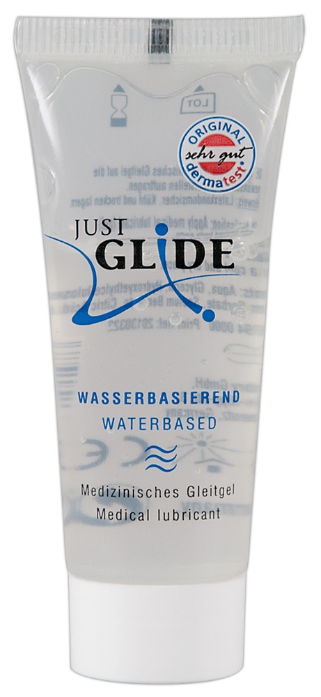Lubrykant na bazie wody 20 ml Just Glide — zdjęcie 4
