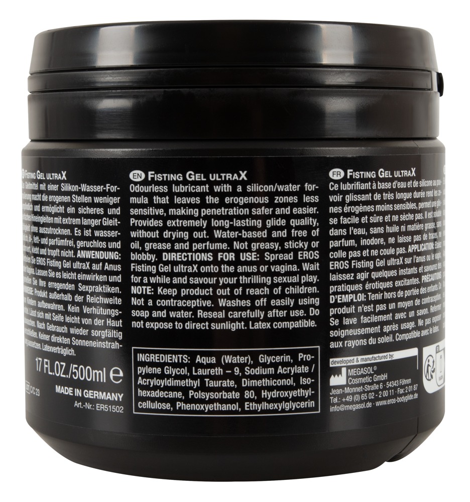 ¯el do fistingu UltraX 500ml Eros — zdjęcie 3