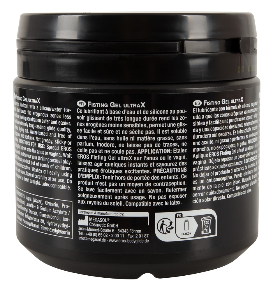 ¯el do fistingu UltraX 500ml Eros — zdjęcie 4