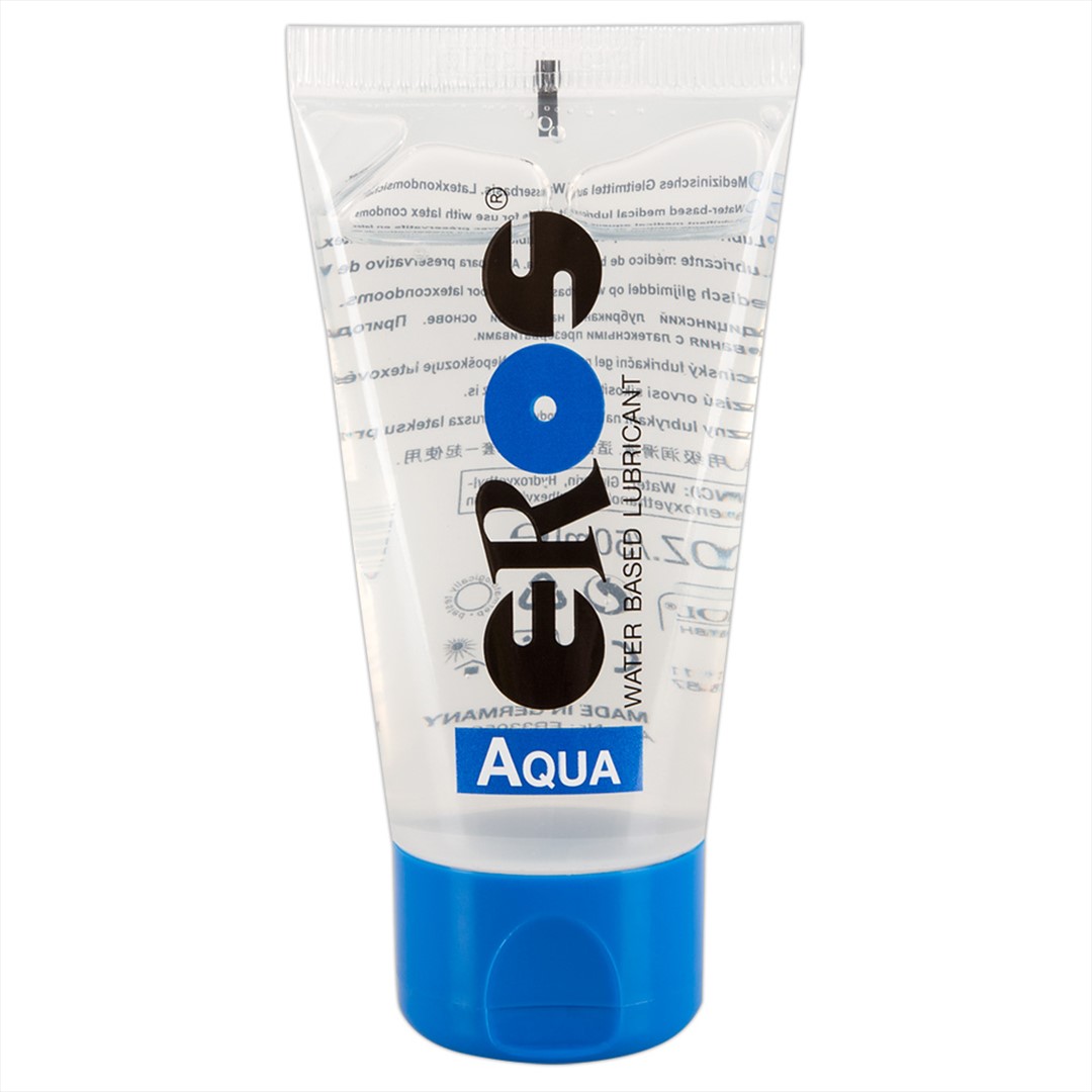 Lubrykant na bazie wody 50ml Eros Aqua — zdjęcie 2